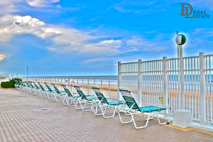 Ocean Ritz Daytona Beach Oceanfront Condo 402 Pool Deck